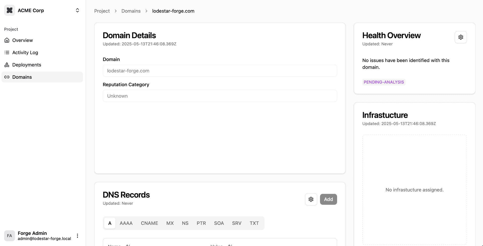 Domain Overview